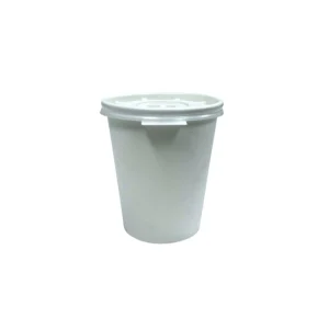 Golden Maple – White Flat Lid for 10-20oz Cup – 1000ct/CS
