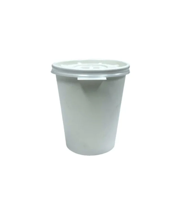 Golden Maple – White Flat Lid for 8 oz Cup – 1000ct/CS