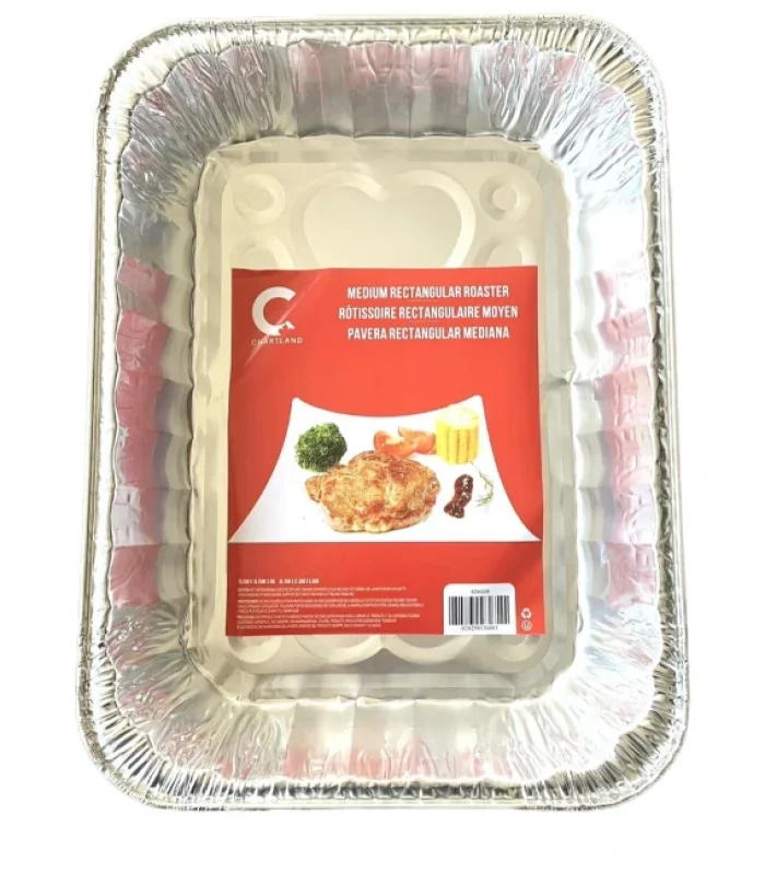 Chartland – Aluminium Rectangle Steam Pan – 4332 – 50 ct/CS