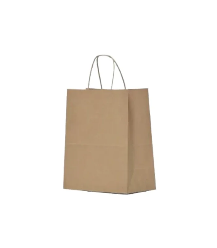 Golden Maple –  Kraft Paper Bags with Twisted Handles – 10X6X13 – 250ct/CS